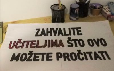 U ZAGREBU UČITELJI OPET ŠTRAJKAJU